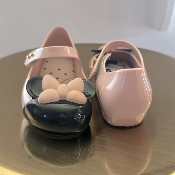 Mini Melissa x Minnie Mouse Shoes New Kids Sz 9 Cushioned Durable Easy to Clean - Picture 5 of 8